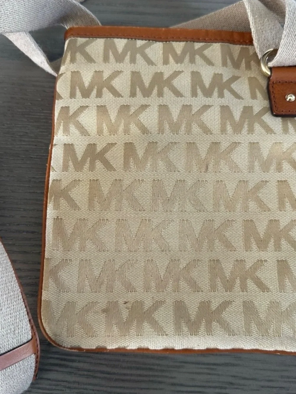 Michael Kors Crossbody Bag‎ Brown Tan